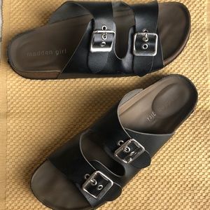 Madden Girl Sandals Black Size Size 8 1/2